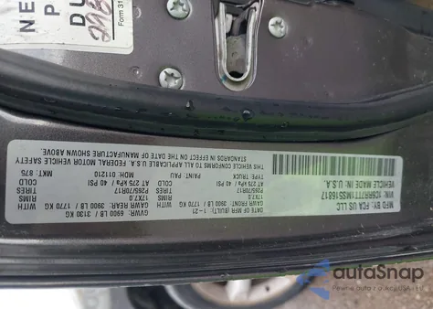 2021 Ram 1500 Classic Slt из США, поврежденный, VIN 1C6RR7TT1MS516817